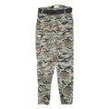 DENIM COLLECTION Womens Cotton Blend Camouflage Slim Leg Trousers W24 L27 Belted