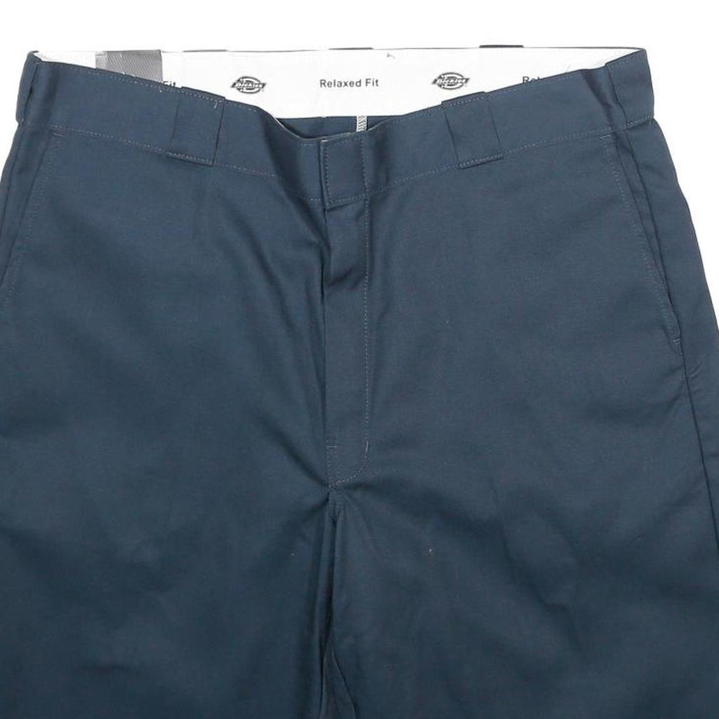 DICKIES Mens Navy Blue Casual Shorts Relaxed Fit XL W38 Workwear