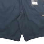 DICKIES Mens Navy Blue Casual Shorts Relaxed Fit XL W38 Workwear