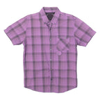 TOMMY HILFIGER Mens Shirt Purple Check M