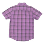 TOMMY HILFIGER Mens Shirt Purple Check M