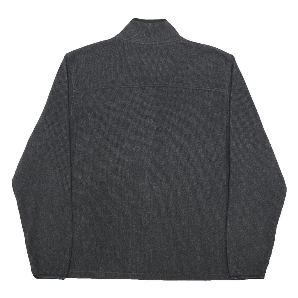 CARHARTT Mens Grey Plain Pullover Basic Knit L Workwear Polyester Jumper