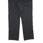 DICKIES Mens Cotton Black Regular Straight Trousers W38 L34 Workwear Zip Closure