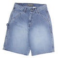 LEVI'S Mens Shorts Blue Denim SilverTab M W30 Carpenter Workwear Relaxed
