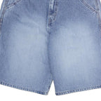 LEVI'S Mens Shorts Blue Denim SilverTab M W30 Carpenter Workwear Relaxed
