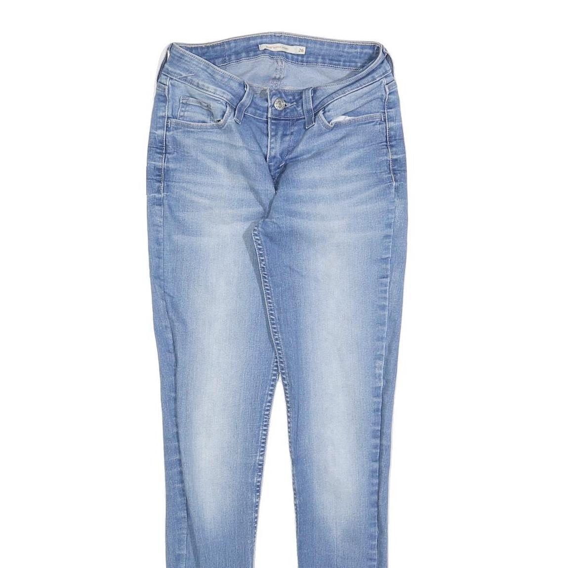 LEVI'S 535 Womens Jeans Blue Slim Skinny Denim Medium W26 L30