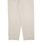 POLO RALPH LAUREN Mens Cotton Blend Beige Relaxed Straight Trousers W35 L32