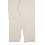 POLO RALPH LAUREN Mens Cotton Blend Beige Relaxed Straight Trousers W35 L32