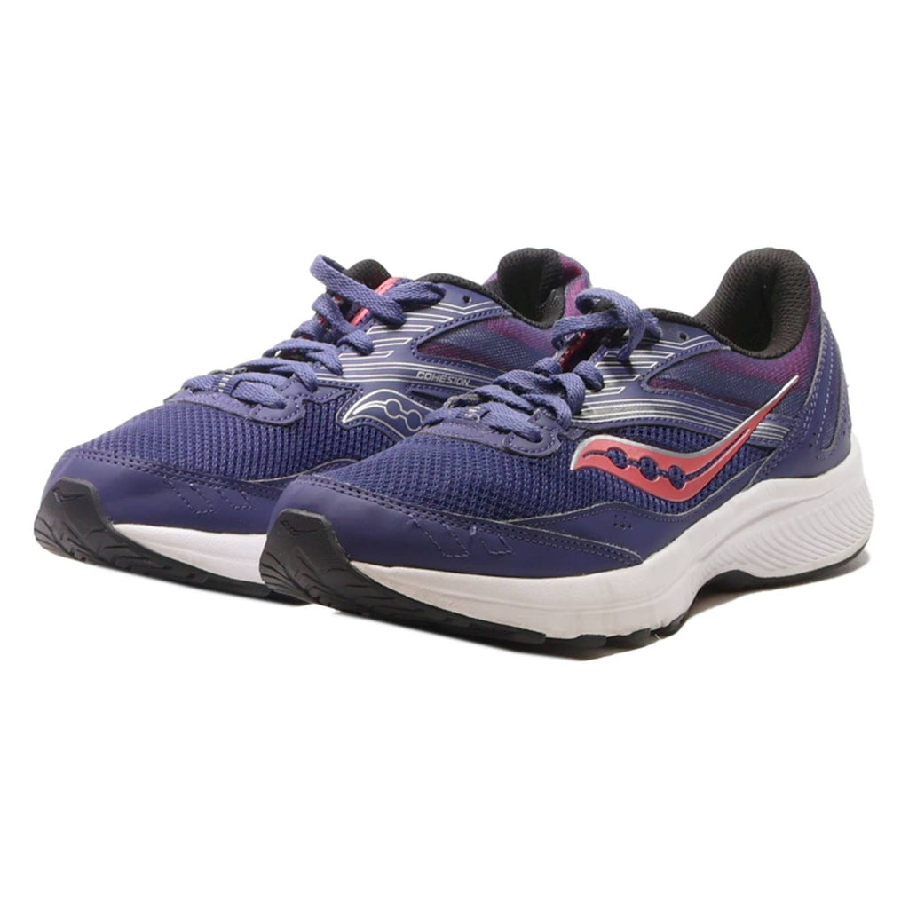 SAUCONY Cohesion 2022 Sneaker Trainers Purple Synthetic Womens UK 7.5
