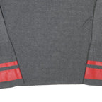 FILA Womens Grey & Red Logo Crew Neck XS Sweatshirt Cotton Blend Comfortable