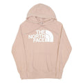 THE NORTH FACE Womens Pink Hoodie S Cotton Blend Casual Lightweight Sweatshirt