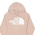THE NORTH FACE Womens Pink Hoodie S Cotton Blend Casual Lightweight Sweatshirt