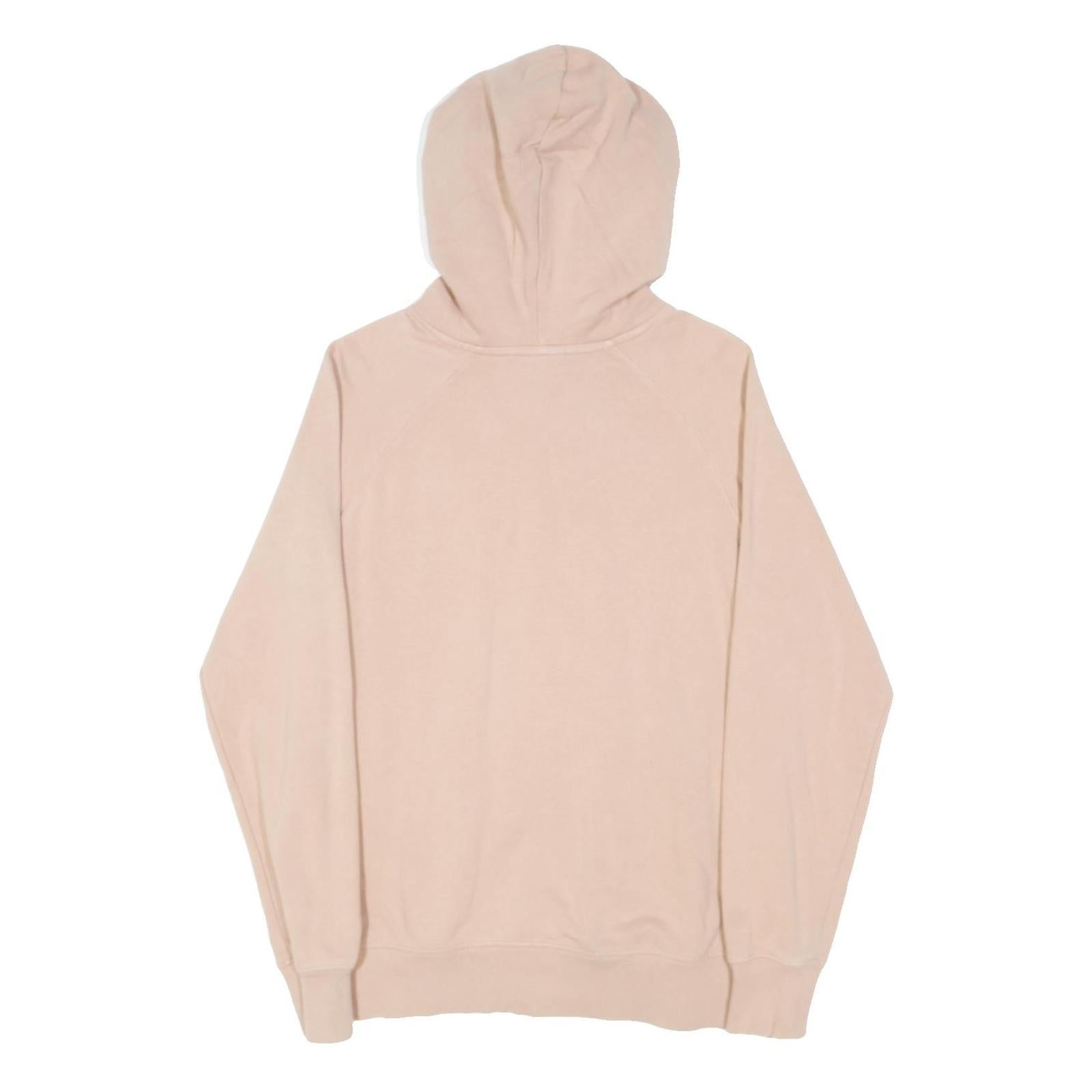 THE NORTH FACE Womens Pink Hoodie S Cotton Blend Casual Lightweight Sweatshirt