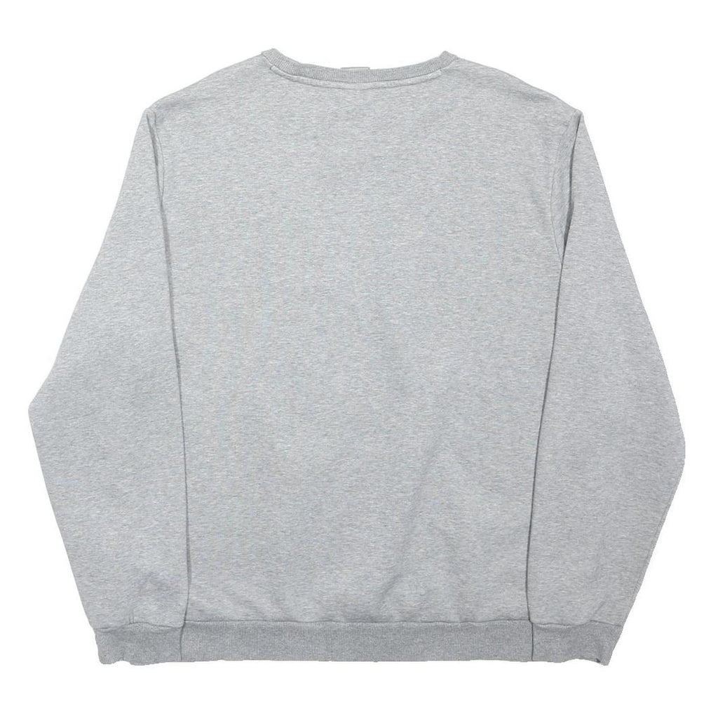 PUMA Mens Grey XL Crew Neck Sweatshirt Cotton Blend Casual Sportswear