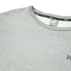 PUMA Mens Grey XL Crew Neck Sweatshirt Cotton Blend Casual Sportswear