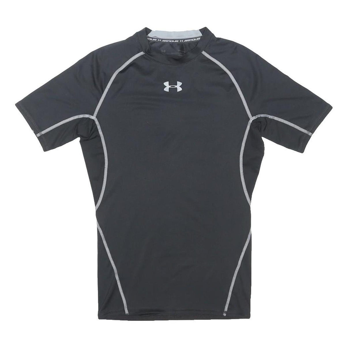 UNDER ARMOUR Mens Black Athletic T-Shirt M Short Sleeve Crew Neck Performance