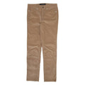 CALVIN KLEIN JEANS Womens Corduroy Trousers Beige Slim Straight W30 L29
