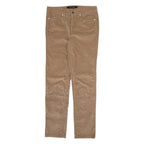 CALVIN KLEIN JEANS Womens Corduroy Trousers Beige Slim Straight W30 L29