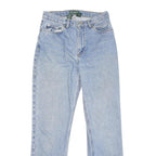 LAUREN RALPH LAUREN Womens Jeans Blue Classic Straight Denim Light W28 L31