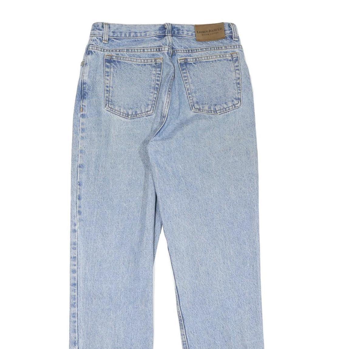 LAUREN RALPH LAUREN Womens Jeans Blue Classic Straight Denim Light W28 L31