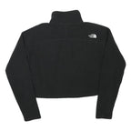 THE NORTH FACE Womens Black Zip Fleece Jacket S Polyester Blend Warm Casual