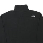 THE NORTH FACE Womens Black Zip Fleece Jacket S Polyester Blend Warm Casual
