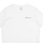 CHAMPION Womens T-Shirt White XL