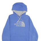 THE NORTH FACE Mens Blue Pullover Hoodie L Cotton Blend Sweatshirt