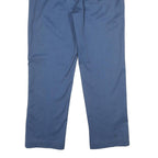 DICKIES Mens Polyester Blend Blue Regular Fit Straight Leg Trousers W38 L32