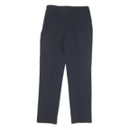 ESCADA Womens Polyester Blend Navy Regular Straight Trousers W28 L27 Smart