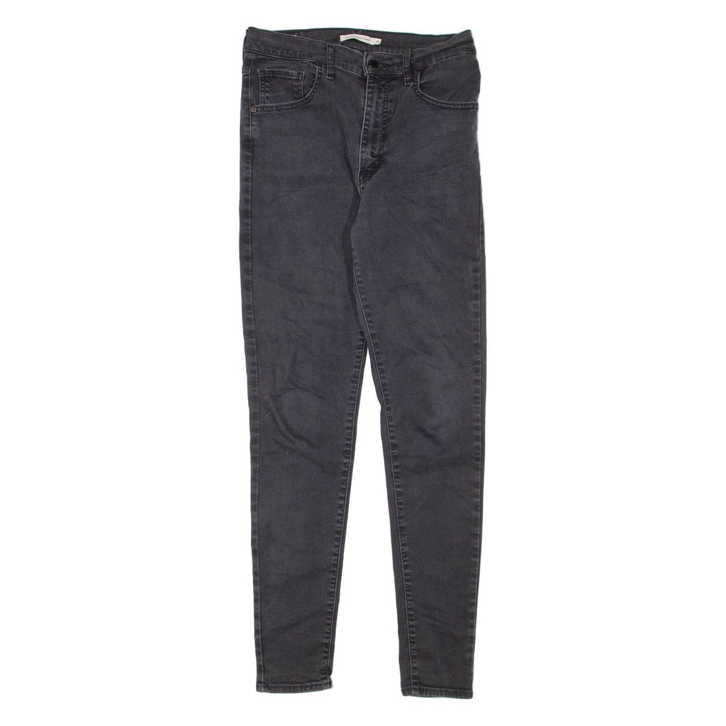 LEVI'S Mile High BIG E Womens Jeans Black Slim Skinny W30 L32