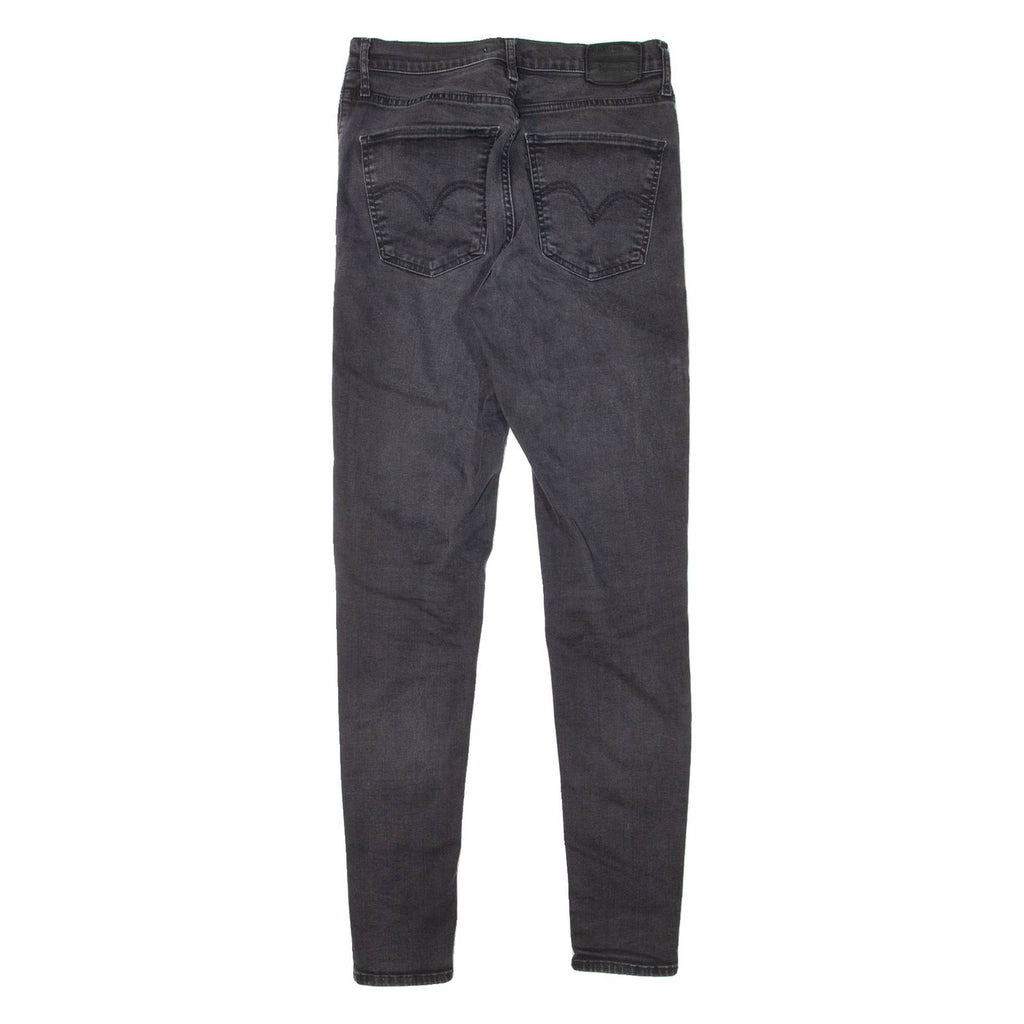 LEVI'S Mile High BIG E Womens Jeans Black Slim Skinny W30 L32