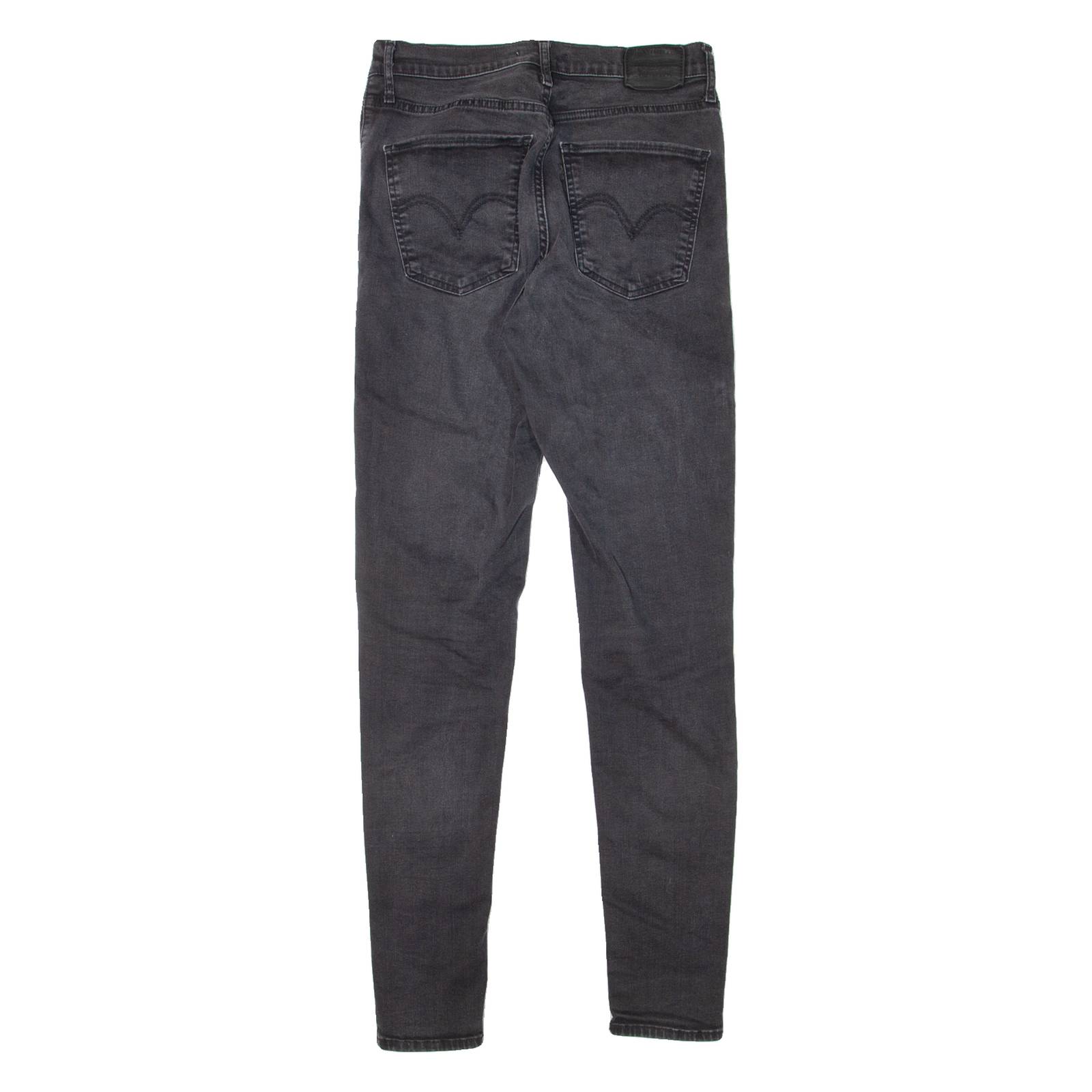 LEVI'S Mile High BIG E Womens Jeans Black Slim Skinny W30 L32