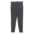 GYMSHARK Womens Leggings Black Slim Skinny S W24 L24 Animal Print Drawstring