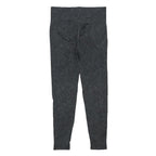 GYMSHARK Womens Leggings Black Slim Skinny S W24 L24 Animal Print Drawstring