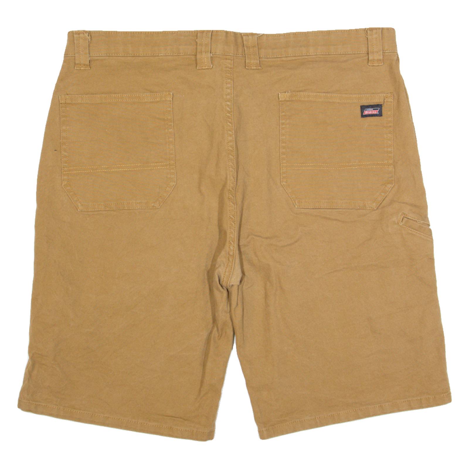 DICKIES Flex Mens Workwear Shorts Brown XL W38
