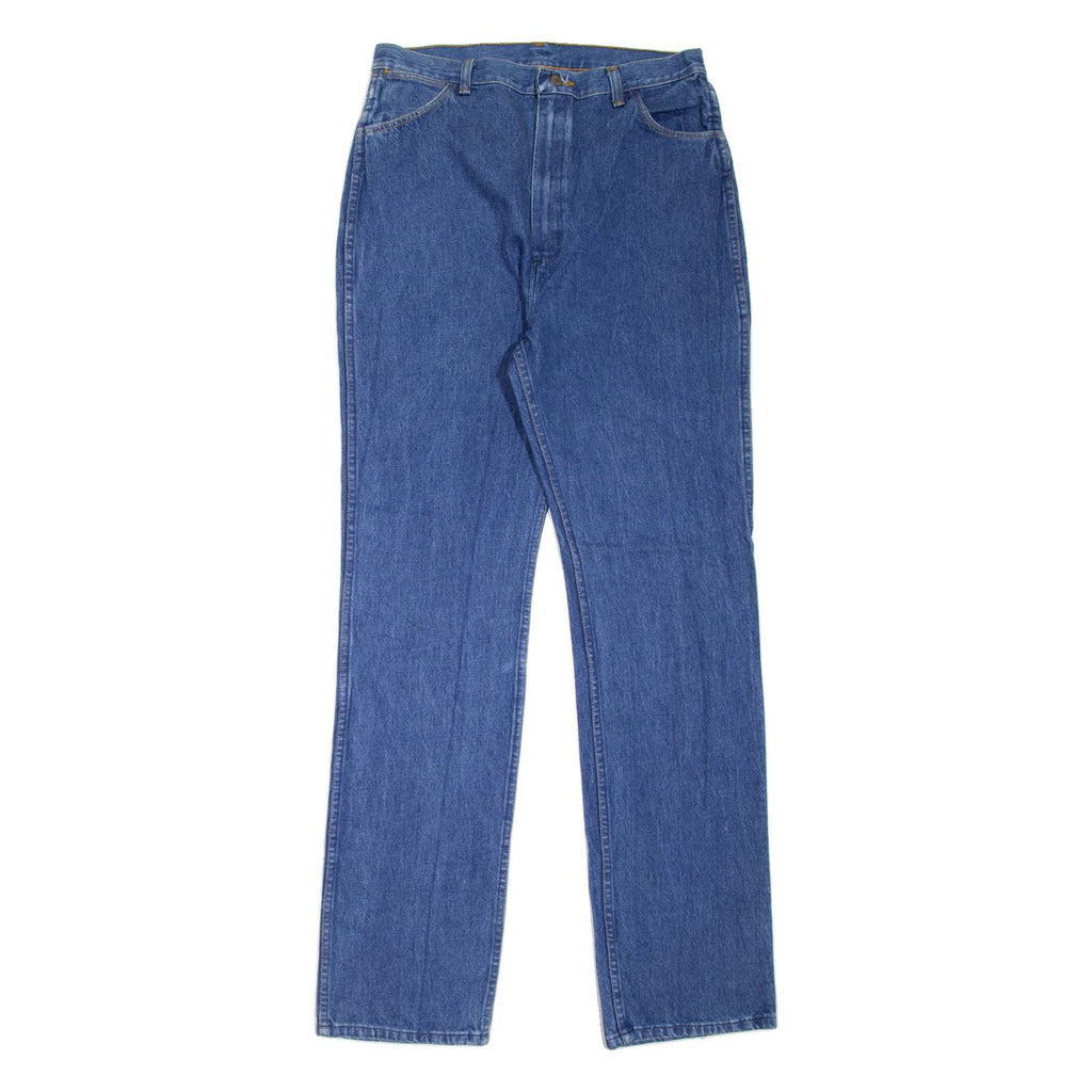 WRANGLER Womens Jeans Blue Regular Straight 90s W32 L35