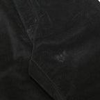 LEVI'S Womens Slim Black Cotton Blend Zip Trousers W25 L30 Womens Slim Fit