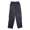 CHAMPION Mens Joggers Black S W26 L31 Slim Tapered Snap Button Track Pants