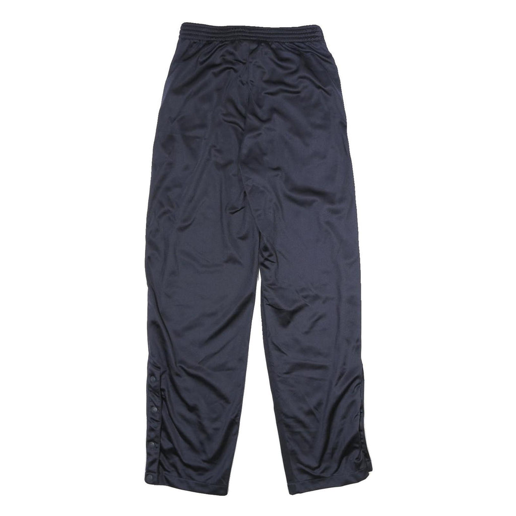 CHAMPION Mens Joggers Black S W26 L31 Slim Tapered Snap Button Track Pants