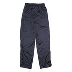 CHAMPION Mens Joggers Black S W26 L31 Slim Tapered Snap Button Track Pants