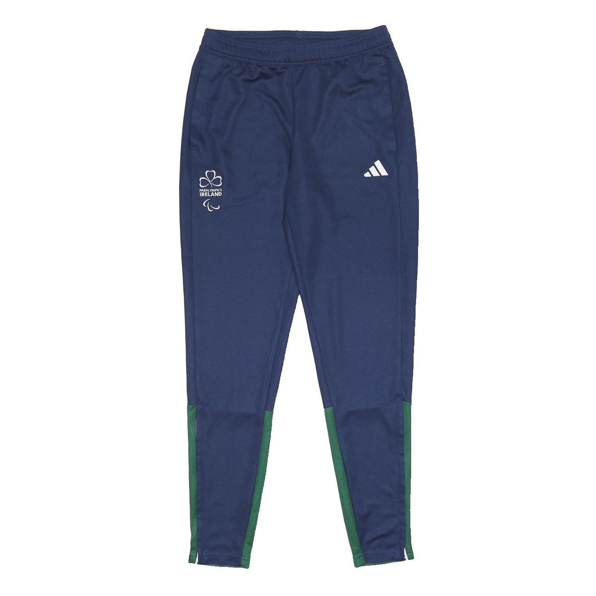 ADIDAS Womens Joggers Navy & Green Slim Tapered S W26 L29 Paralympics Ireland