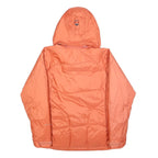 COLUMBIA Womens Orange Zip Jacket S Polyester Blend Outdoor Lightweight Warm