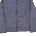 THE NORTH FACE Womens Purple Jacket S Polyester Blend Zip Plain Outdoor Casual