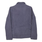 THE NORTH FACE Womens Purple Jacket S Polyester Blend Zip Plain Outdoor Casual