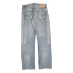 LEVI'S 501 Mens Jeans Blue Regular Straight Denim Medium W30 L30 Classic Fit