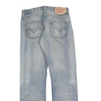 LEVI'S 501 Mens Jeans Blue Regular Straight Denim Medium W30 L30 Classic Fit