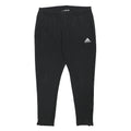 ADIDAS Womens Joggers Black Slim Tapered XL W32 L25 Sportswear Workout Pants