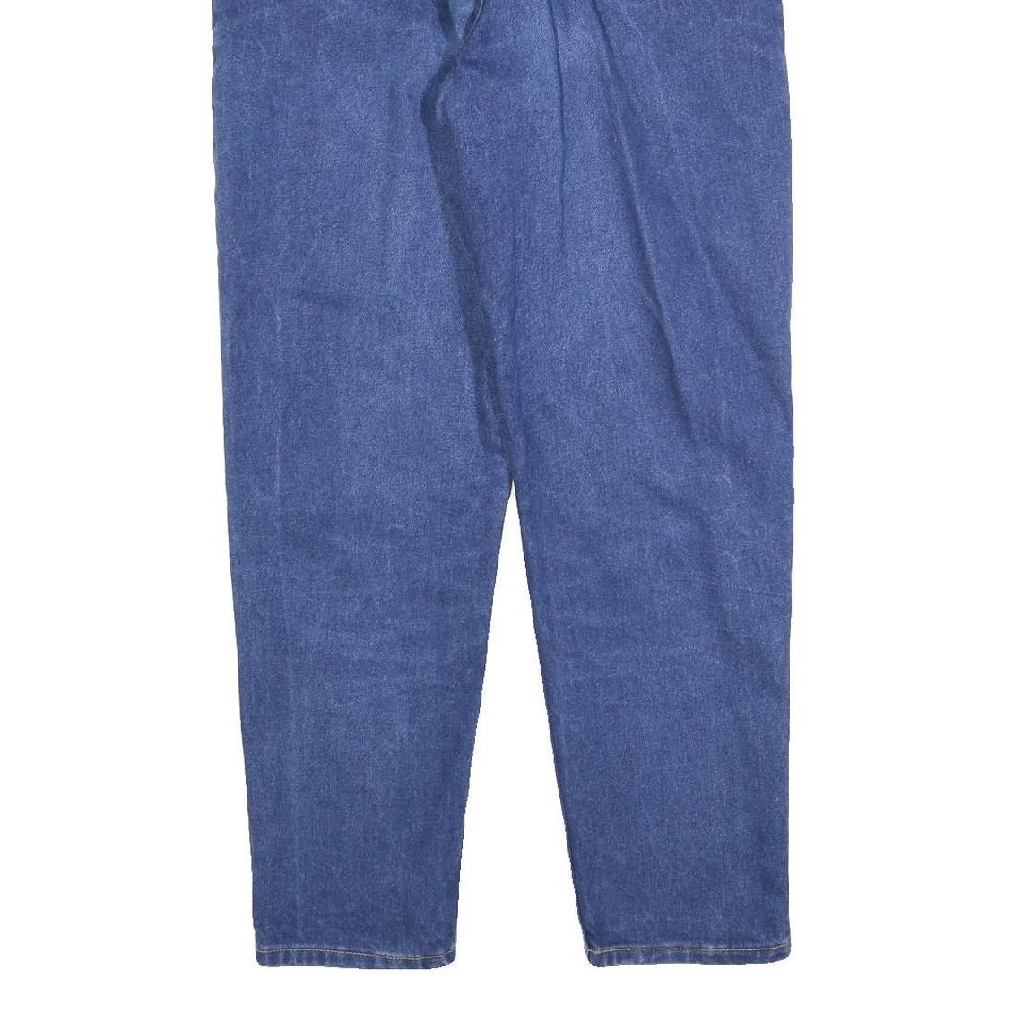 COSMOS Womens Jeans Blue Regular Straight Denim Medium W28 L28 Classic Cotton