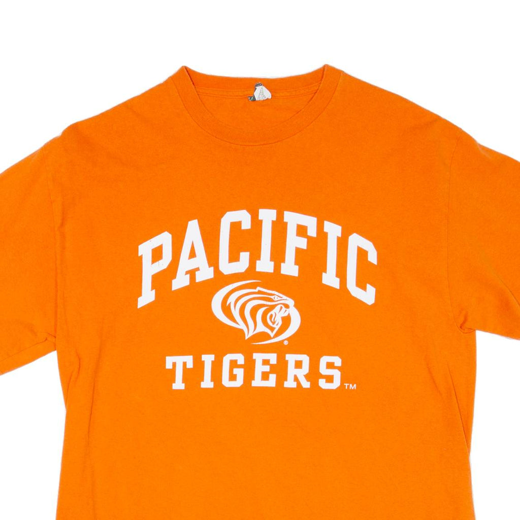 YIKES Pacific Tigers Mens T-Shirt Orange USA L